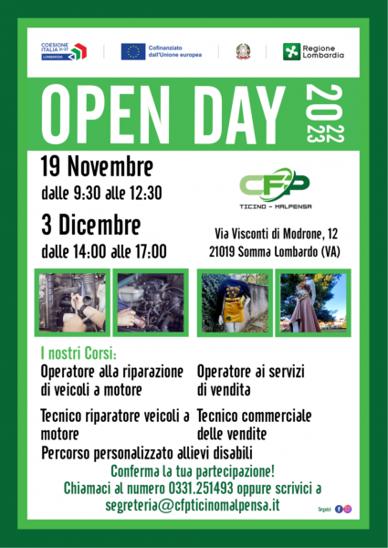 OPEN DAY 2022/2023