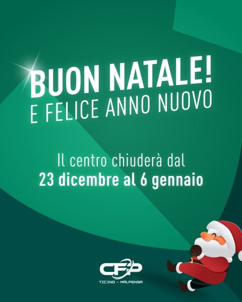 Chiusura Natalizia dal 23 dicembre 2025